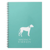 Carnet Grand Chien Danois Chien Chien Chien Chien Chien C (Devant)