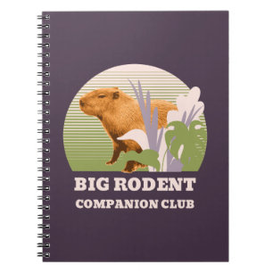 Carnet Grand Club de Compagnons Rongeurs Capybara