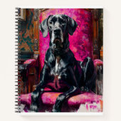 Carnet Grand Danois royal (Devant)