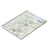 Carnet grand de carte de Teton (Côté gauche)