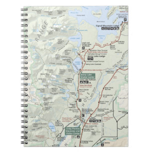 Carnet grand de carte de Teton