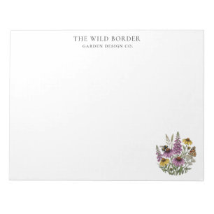 Carnet grand format pour jardin botanique des poll