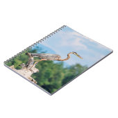 Carnet Grand héron bleu (Côté gauche)