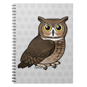 Carnet Grand hibou à cornes