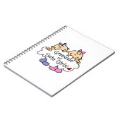Carnet Grand-mère de jumeaux cadeaux de filles (Côté gauche)