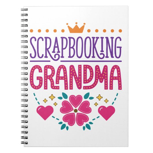 Carnet Grand-mère du scrapbooking (Devant)