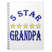 Carnet Grand-père cinq (5) étoiles (Devant)