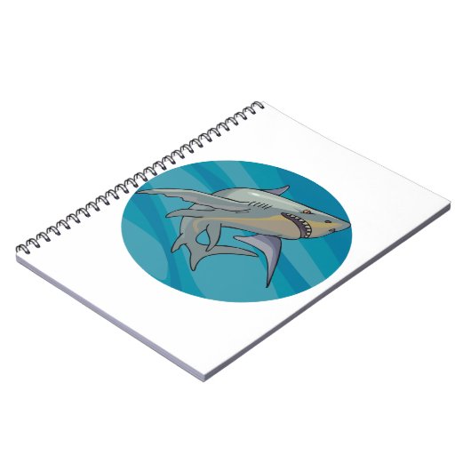 Carnet Grand requin blanc (Côté gauche)