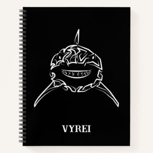 Carnet Grand requin blanc de la tribu noire et blanche
