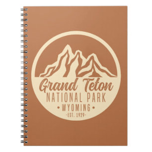 Carnet Grand Teton National Park Wyoming USA
