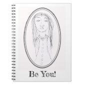 Carnet Grand Visage (Lune-Pixie) (Devant)