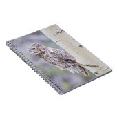 Carnet Grande branche de tremble gris (Côté Droit)