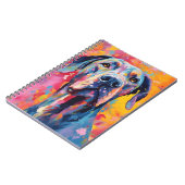 Carnet Grande Danse colorée (Côté gauche)