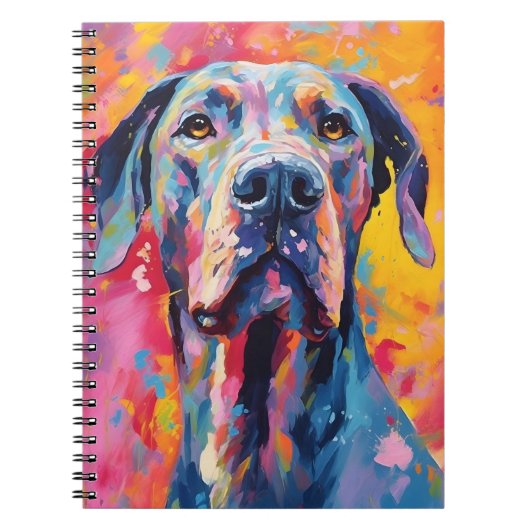 Carnet Grande Danse colorée (Devant)