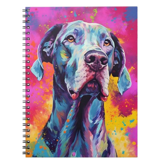 Carnet Grande Danse colorée (Devant)