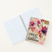 Carnet Grande est ta fidélité bien-aimée Hymne (Intérieur)