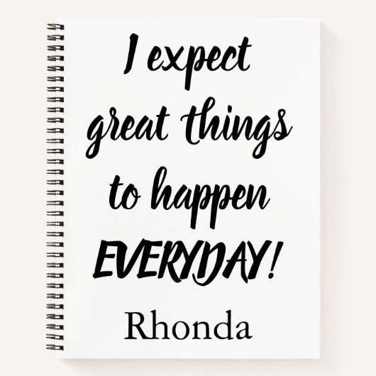 Carnet Grande Manifestation noir et blanc (Devant)