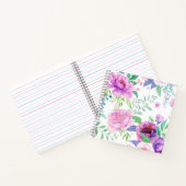 Carnet Grande Pivoine (Intérieur)