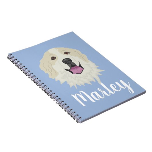 Carnet Grande Pyrénées personnalisables (Côté Droit)