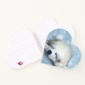 Carnet Grande Pyrénées Sleepy Puppy WC (Intérieur)