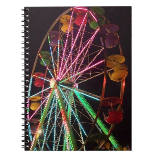 Carnet Grande roue la nuit (Devant)