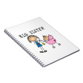 Carnet Grande Soeur Avec Petits Cadeaux Soeurs (Côté Droit)