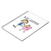 Carnet Grande Soeur Avec Petits Cadeaux Soeurs (Côté gauche)