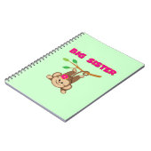 Carnet Grande soeur de singe (Côté gauche)