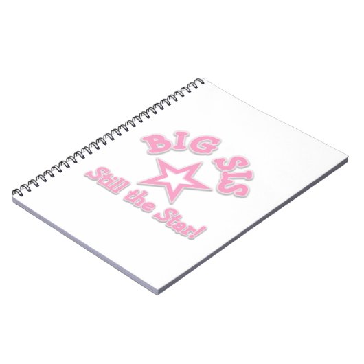 Carnet Grande soeur toujours les cadeaux des étoiles (Côté gauche)