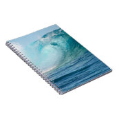 Carnet Grande vague de l'océan pacifique cassant le (Côté Droit)
