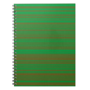 Carnet Grandes Brown vertes