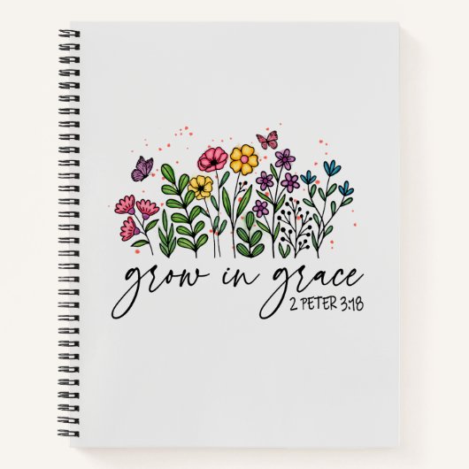 Carnet Grandir en grâce (Devant)