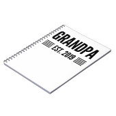 Carnet Grandpa Création 2019 design (Côté gauche)