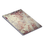 Carnet Grands arrière - plans rouille - abstra arrière -  (Côté Droit)