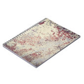 Carnet Grands arrière - plans rouille - abstra arrière -  (Côté gauche)