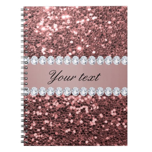 Carnet Grands parties scintillantes et diamants roses de (Devant)