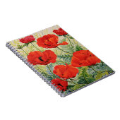 Carnet Grands pavots rouges (Côté Droit)