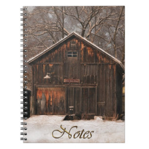Carnet Grange rustique & gîte Scène Vintage