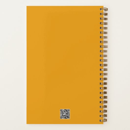 Carnet Graph Marigold avec Monogramme (Verso)