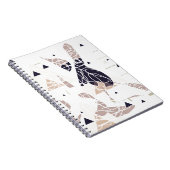 Carnet graph paper triangle soft design par SIRAdesign (Côté Droit)