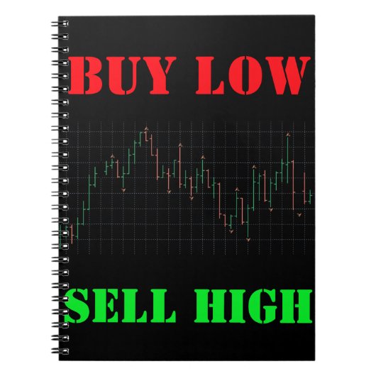 Carnet Graphique à barres du marché stock Acheter Faible  (Devant)