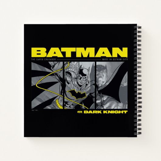 Carnet Graphique à écran tridimensionnel Batman Comic (Dos)