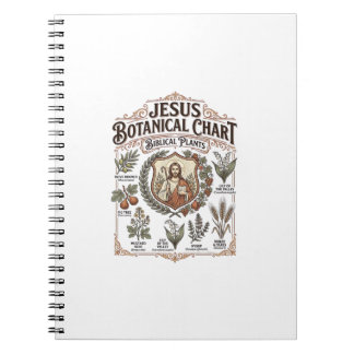 Carnet Graphique botanique de Jésus Plantes bibliques Jés