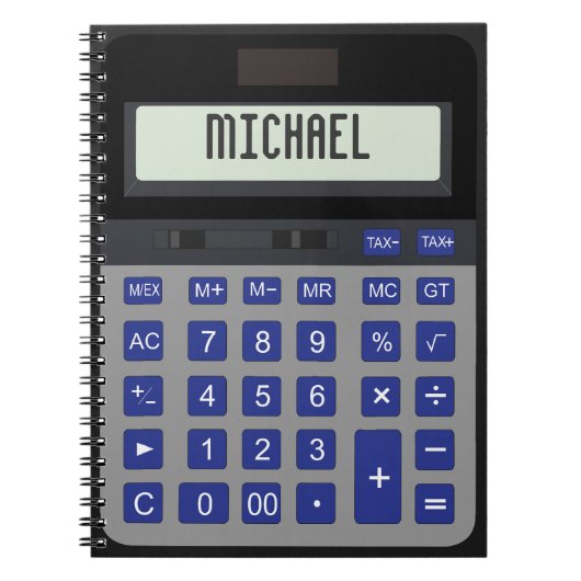 Carnet graphique Calculateur (Devant)