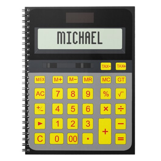 Carnet graphique Calculateur (Devant)