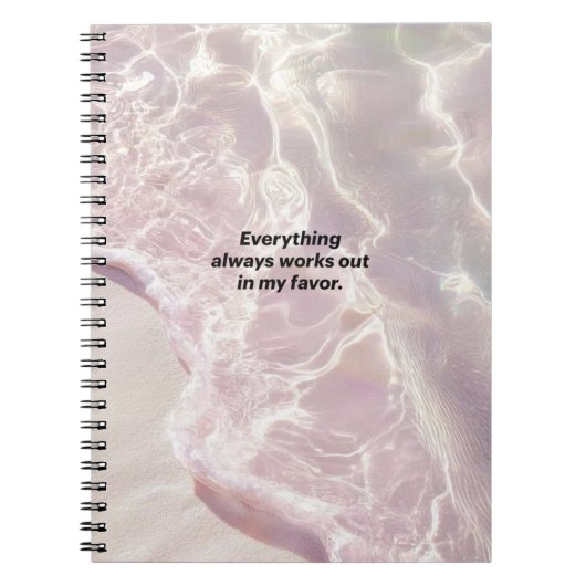 Carnet Graphique d'affirmation de manifestation (Devant)