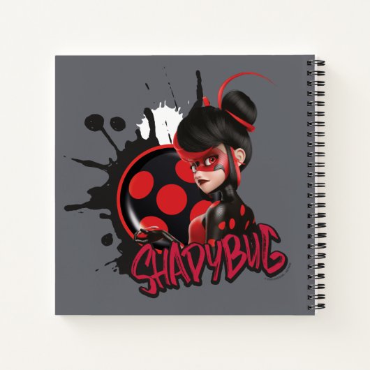 Carnet Graphique de caractères de Shadybug à revers Mirac (Dos)
