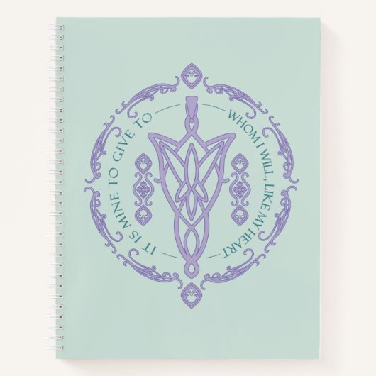 Carnet Graphique de citation ARWEN™ Evenstar (Devant)