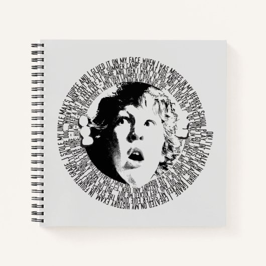 Carnet Graphique de confession des Goonies Chunk (Devant)