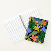 Carnet Graphique de fleur d'Aloha de Hawaii tropical (Intérieur)